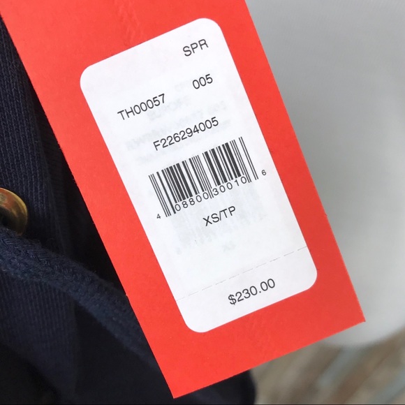 New Tommy Hilfiger Collection XS Stripe Hoodie Top - Picture 6 of 8